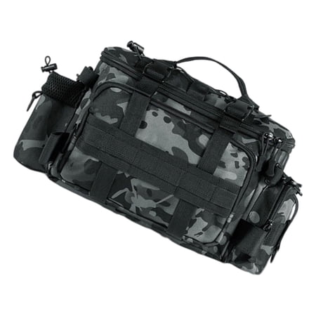 YongCo Portable Outdoor Fishing Tackle Bag Multiple Pocket Fishing Gear Carrying Bag