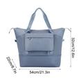 thumbnail image 6 of Foldable Travel Bag for Hand Luggage, Wet and Dry Separation with Mesh Compartments, Multipurpose for Weekend Trips and Beach Days, Topliu, 6 of 7