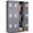 Gray, variant on IKIMI 72" Metal Locker for Employees, 6 Doors Storage Cabinet Locker with Vented Compartments and Hooks for Gym, Garage, Living Room, Office, School, Gray