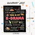 thumbnail image 2 of Korean Drama Gifts, Kpop/Kdrama Merch, K Drama/K Pop Gifts for Women Teen Girl, Korean Kdrama Gift Blanket 50"X60", 2 of 7