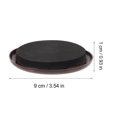 thumbnail image 2 of WASHWEPE 4Ud Tapones Para Muebles Marrón Correctores De Ruido Y Protecciones Para Suelos, 2 of 6