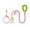 Pink, variant on Pet Dog Leash with Escape-Proof Collar, Adjustable Diagonal Wear Traction Rope, Comfortable Walking Dog Neck Ring, Must-Have Outdoor Dog Walking Essential