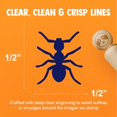 thumbnail image 4 of Ant Bug Rubber Stamp for Stamping Crafting Planners - 1/2 Inch Mini, 4 of 4