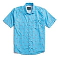 thumbnail image 4 of SCALES Trippy Fish Short Sleeve Button Down White, XLarge Buttondown Shirt, 4 of 6