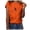 ZWenDA15_Orange, variant on WEIWEN Womens T-Shirts Black Graphic Tees Short Sleeve Crew Neck Dragonfly T Shirts for Women Casual Comfy Basic Tops Ladies Tshirts (Black, L)
