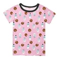 thumbnail image 3 of Utlike Ensemble de Pyjama pour Garçons 3 Pcs Vêtements de Nuit Doux Col Rond T-Shirt à Manches Courtes Shorts Pantalons Ensemble de Pyjamas 3 Pcs Tenue de Maison Populaire pour Garçons Taille 9 Ans-10 Ans, 3 of 5
