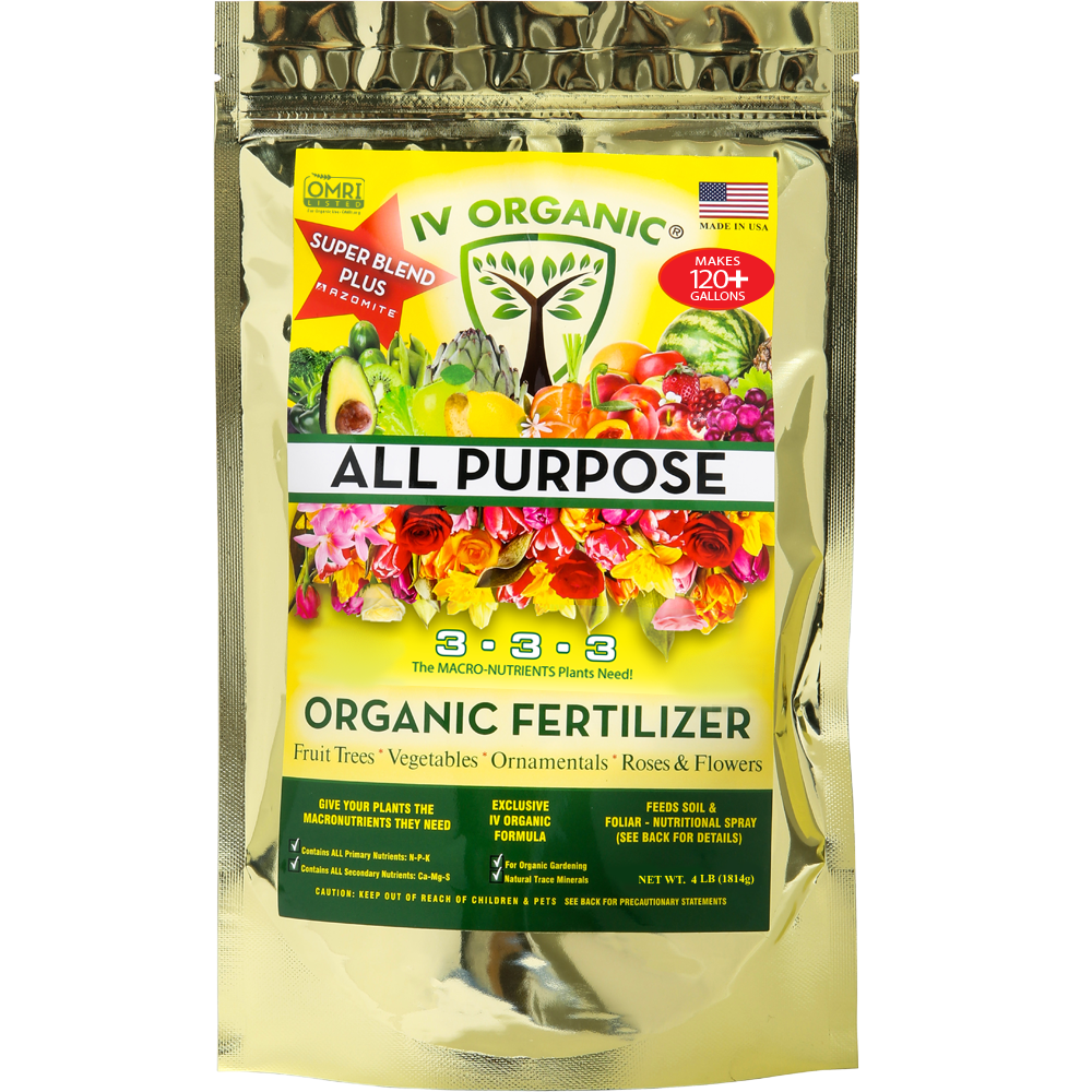 IV Organic All Purpose Super Blend Fertilizer (4 lbs)