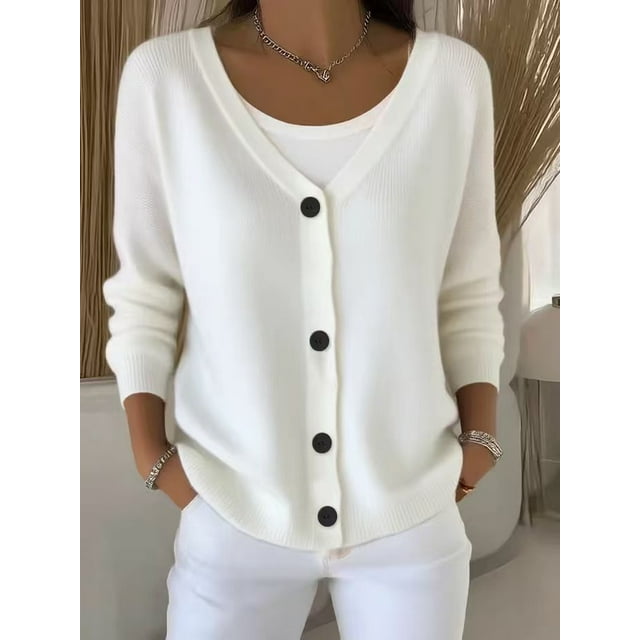 Chandail en Molleton à Enfiler Taille Européenne Automne Mode Décontractée pour Femmes