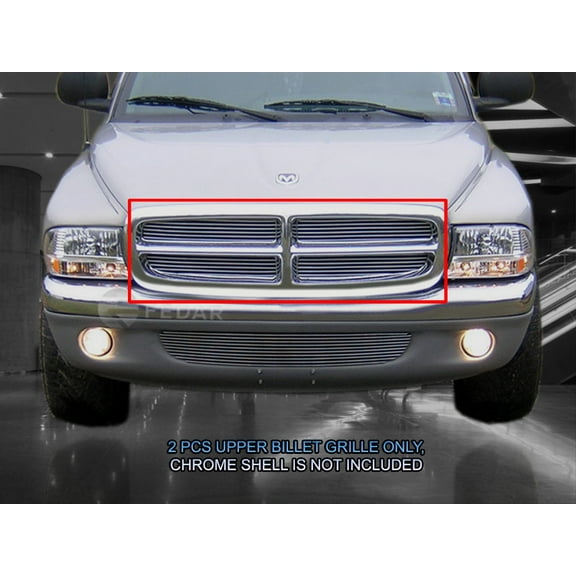 Fedar Main Upper Billet Grille For 1997-2004 Dodge Durango/Dakota