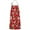 Red Strawberry Plants-1, variant on Red Strawberry Plants Fruit Flower Apron-Garden Aprons for Women with Pockets-Cotton Linen Waterproof Kitchen Cooking Gardening Aprons Adjustable for Kitchen,Cooking,BBQ and Salon 33x27 Inch