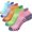 C, variant on 5 Pairs Running Socks for Women Men Breathable Sports Trainer Sock Short Athletic Socks