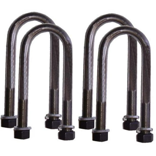 HD Axle UBOLTS 3 inch x 8 inch SET OF FOUR (4) (4X4 OFFROAD