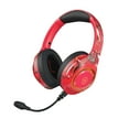 thumbnail image 4 of Injueey Auriculares inalámbricos compatibles con Bluetooth Reducción de ruido Sonido estéreo Manos libres portátil Juego de llamadas Juego de música Cables de audio/vídeo Rojo, 4 of 6
