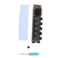 thumbnail image 2 of Tarjeta de Adaptador, Transmisio de Alta Velocidad Operación ESTABLE DE ALTA Eficiencia Drive Free M.2 Adaptador PCIe para para llinux para OS X, 2 of 7