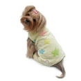 thumbnail image 4 of Klippo KBD097XL Ultra Plush Colorful Stars Front Sleeveless Pajamas, Yellow - Extra Large, 4 of 4