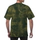 thumbnail image 4 of Ceisia Men's Casual Solid Color T-shirt High Elastic Loose Fit Short Sleeve Round Neck All Season Sport Tee Tops Army Green M Gifts, 4 of 6