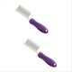 thumbnail image 1 of Pet comb for dogs and cats, stainless steel teeth, 1 of 5