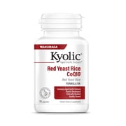 Kyolic Aged Garlic Extract Formula 114, Red Yeast Rice CoQ10, 75 Capsules
