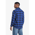 thumbnail image 3 of Onimisc Mens Flannel Shirt Long Sleeve Plaid Flannel Shirt for Men Casual Button Down Shirts Regular Fit, 3 of 7