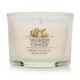 thumbnail image 2 of Yankee Candle Signature Votive Mini Candle Jar, Sweet Vanilla Horchata Scent, 1.3 oz Glass Jar (Pack of 12), 2 of 5