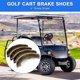 thumbnail image 4 of Golf Cart Accessories Replacement Brake Shoes for EZGO TXT Golf Cart 27943G01 70795G01 27943-G01 707, 4 of 5