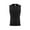 Black, variant on Men's Quick Drying Sleeveless Compression Vest - Blend Material, Muscle Fit, for Running/Fitness