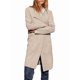 thumbnail image 1 of Abrigo Informal Cómodo de Lana con Solapa para Mujer, Chaqueta Informal de Moda, Abrigo , Ropa de Otoño e Invierno Albaricoque L, 1 of 10