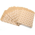 thumbnail image 4 of Bolsa de comida plegable de 25 uds., bolsa de papel Kraft, embalaje para dulces, nueces, galletas, aperitivos, 4 of 8