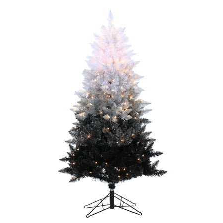 Sterling 5Ft. Vintage Black Ombre Spruce with 250 clear