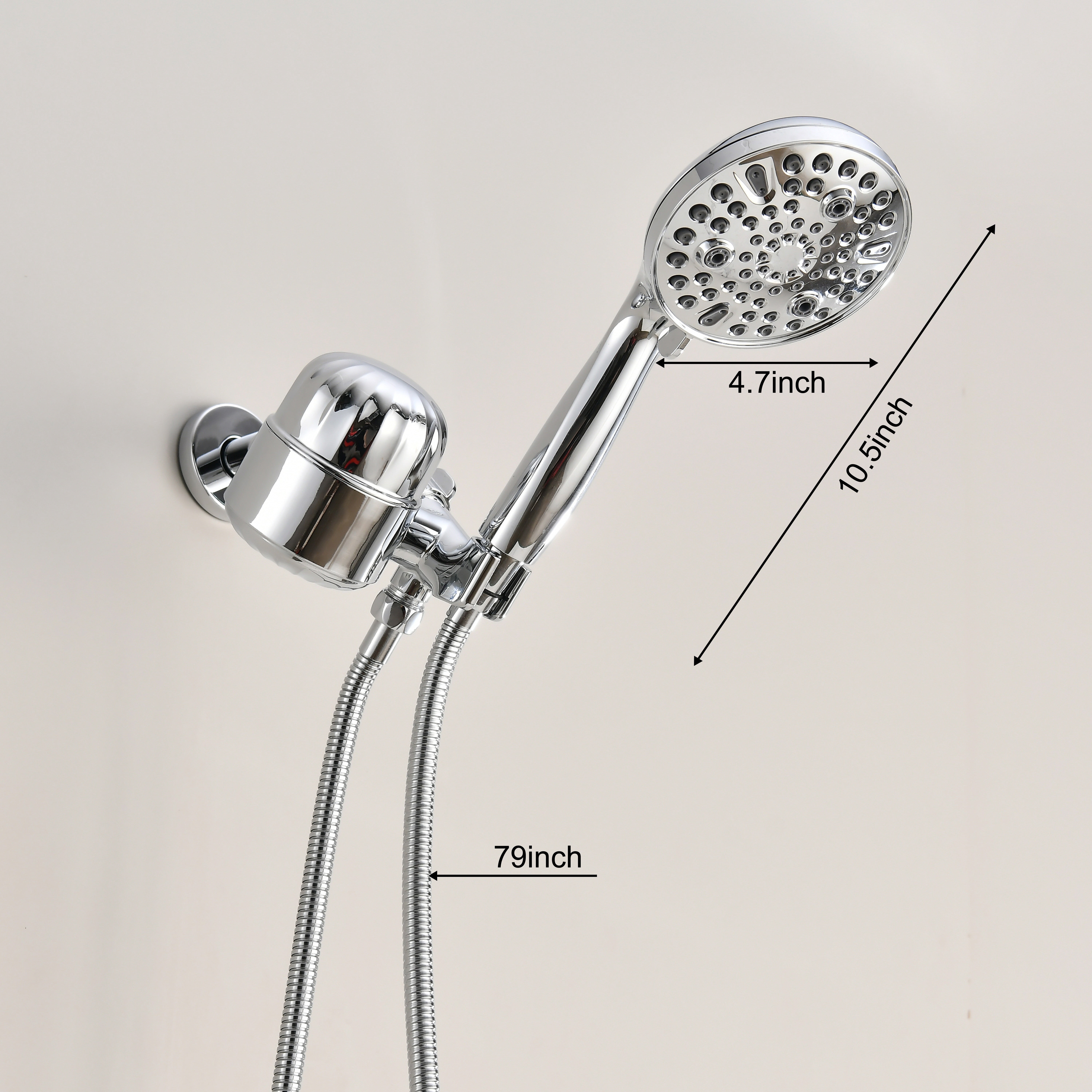2.0 GPM Handheld Shower Head