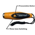 thumbnail image 3 of Electronic Whistle, Handheld Electronic Whistles Battery Operated Whistle with Lanyard Three Tone Distinct High Volume Outdoor Sport Training Whistle for Coaches, Referees, P.E. Teacher Black, 3 of 7