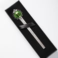 thumbnail image 4 of St. Patrick's Day Vintage Silver Lace-Edged Bookmark: a Gift for Readers and Book Lovers, 4 of 5