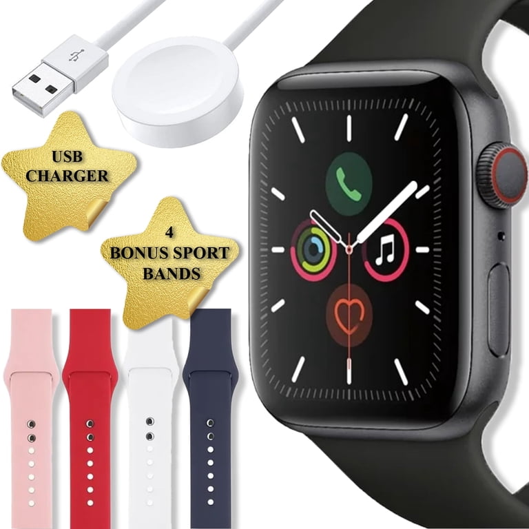 Pre-Owned Apple Watch SE GPS + Cellular 44 mm Space Gray Aluminium