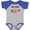 Heather and Royal, variant on Inktastic Nap Champ Cute Sleeping Sloth Boys or Girls Baby Bodysuit