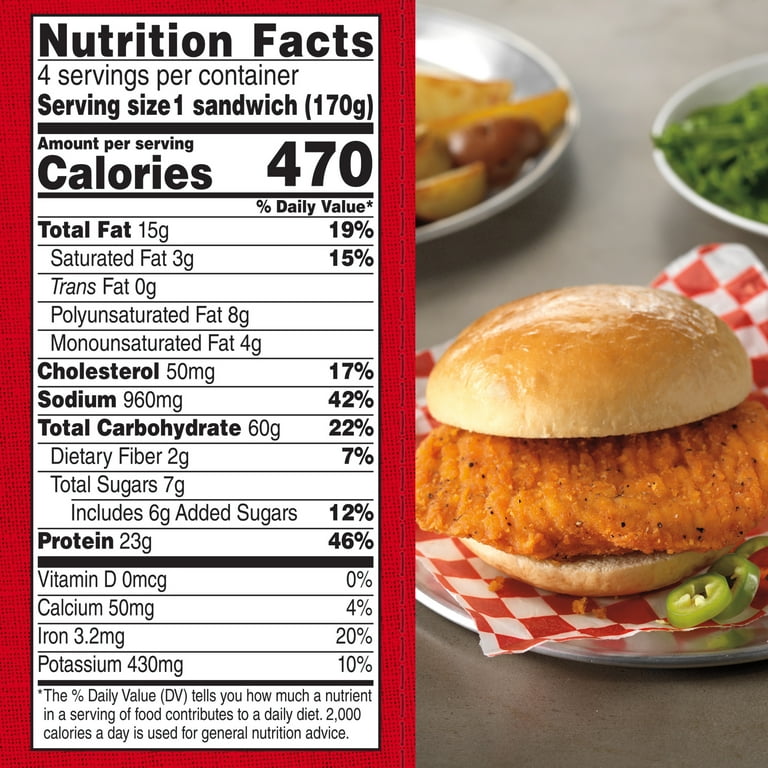 Tyson Spicy Chicken Patties