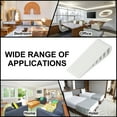 thumbnail image 6 of Rubber Door Stopper Wedge Door Stoppers for Bottom of Door with Holder Sturdy Stackable Doorstop Wall Protector White, 6 of 6
