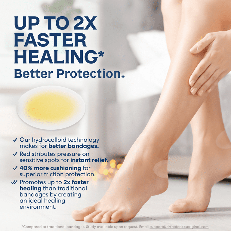 Dr. Frederick&rsquo;s Original Blister Care Pack - Hydrocolloid Bandages 