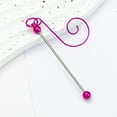 thumbnail image 5 of RUISINERY Pack Of 5 Beadable Metal Christmas Hangers for Crafting and Tree Decoration Colorful Hanging Hook Craft Accessories, 5 of 8