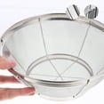thumbnail image 4 of Colador de malla de acero inoxidable, cesta escurridora, colador de malla fina, tazón pequeño para lavar arroz, 4 of 7