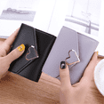 thumbnail image 3 of MesaSe Portefeuille Trifold pour Femmes avec Porte-Cartes en Forme de Cœur, 3 of 12