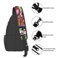 thumbnail image 5 of Invader Zim Sling Bag Crossbody Backpack Chest Bags Diagonally Travel Daypack For Women Men Adults Teen, 5 of 8