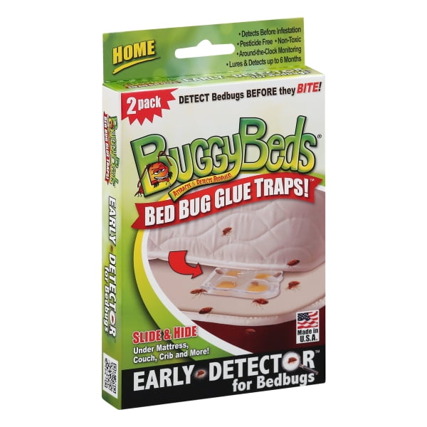 BuggyBeds Bed Bug Glue Trap, 2 Count