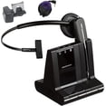 thumbnail image 1 of Restored Plantronics Savi W740 Wireless Office Headset System (Headset+Lifter+Busy Light) (Refurbished), 1 of 3