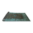 thumbnail image 2 of Ahgly Company Indoor Rectangle Oriental Light Blue Traditional Area Rugs, 2' x 5', 2 of 4