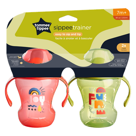 TT 2X TRNR SIPPEE 8OZ ESF RED GRN