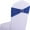 Blue, variant on LQQBOX Chair Sashes Bows Spandex Red Sashes for Chairs 50 Pcs Chair Sashes Universal Elastic Red Chair Sashes Bands with Buckle Slider for Wedding Banquet Party Decorations