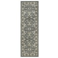 thumbnail image 2 of Superior Lille Traditional Floral Indoor Runner Rug, Cream, 2' 7" x 8', 2 of 7