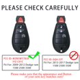 thumbnail image 2 of Repuesto de control remoto para llavero ATPSTOGO para Dodge RAM 2009-2012, 2 of 9