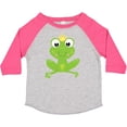 thumbnail image 3 of Inktastic Cute Frog, Green Frog, Crown, Frog Prince Boys or Girls Toddler T-Shirt, 3 of 5