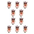 thumbnail image 2 of Monstrate Navidad campana vacaciones árbol de Navidad colgante tela no tejida reutilizable fotografía Prop jardín parque chimenea decoración tipo 3 tipo 3 10piezas Monstrate CBP443528, 2 of 4